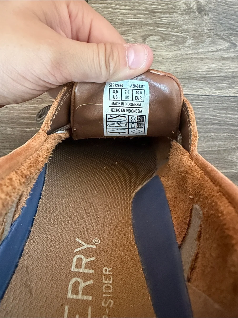 Sperry classic leather
